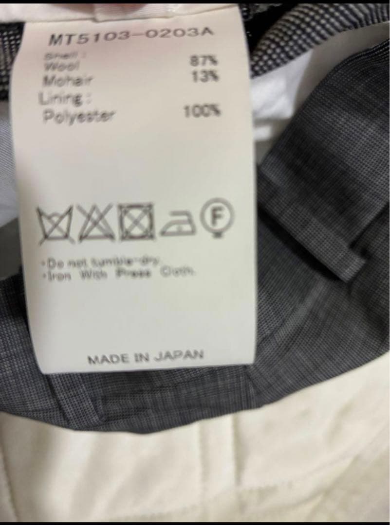 着用しようかと、お早目にFOREVER SLACKS 定価5