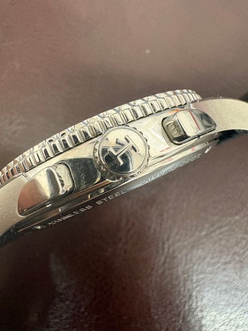 HAMILTON クロノグラフ ブラック腕時計i