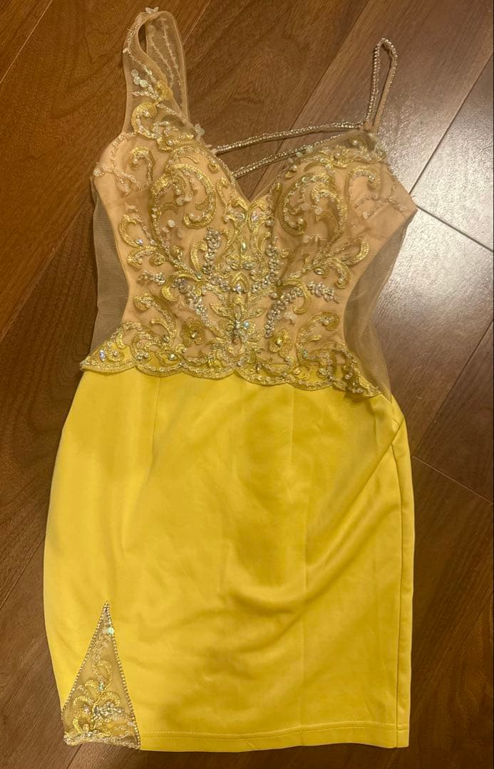 エンジェルアール　ビジューミニドレス