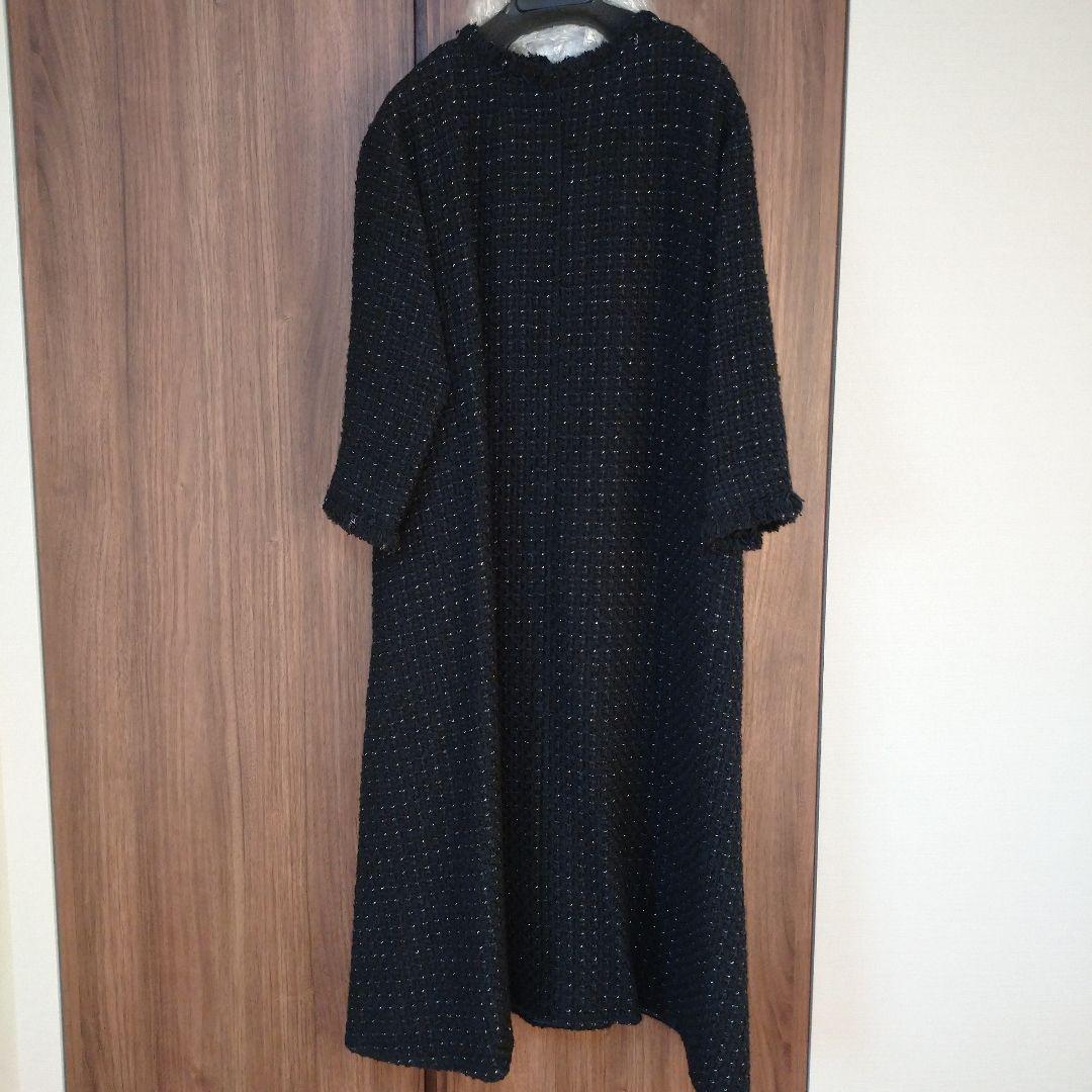 【新品】IENA ＆NAVY ツイードワンピース 38