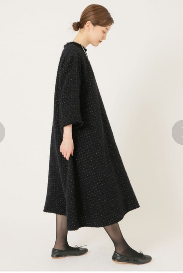 【新品】IENA ＆NAVY ツイードワンピース 38