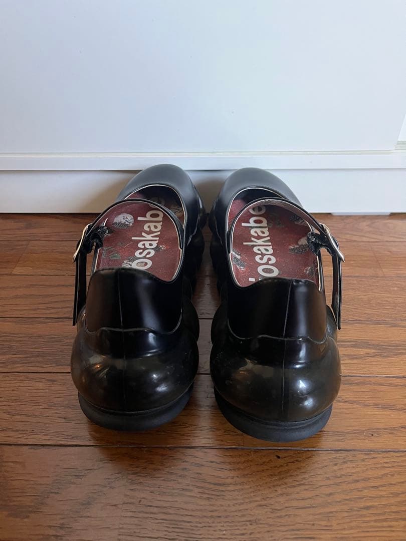 ミキオサカベ×PINK HOUSE ブラック 厚底シューズ
