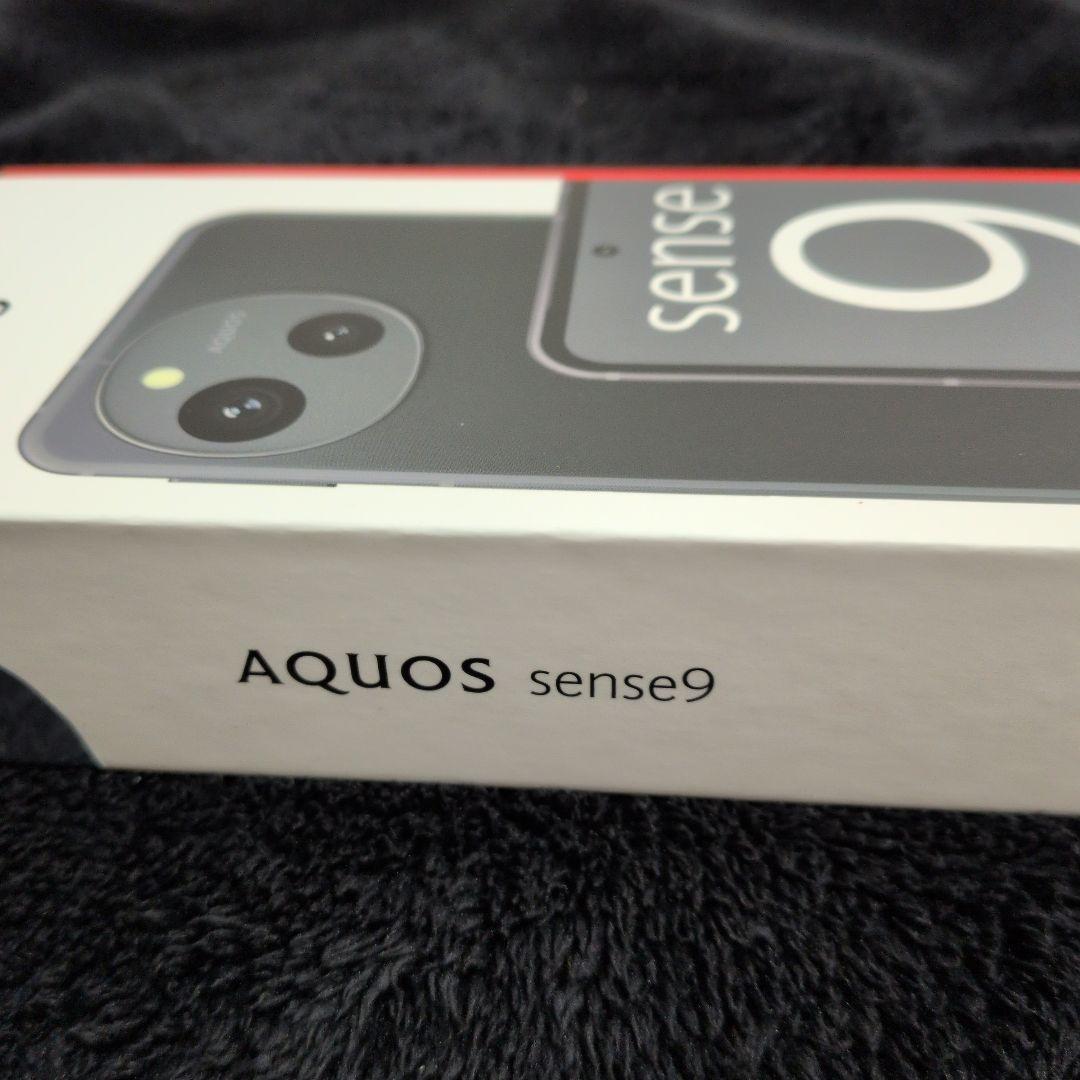 【値下げしました】AQUOS sense 9 6GB/128GB　新品未開封品