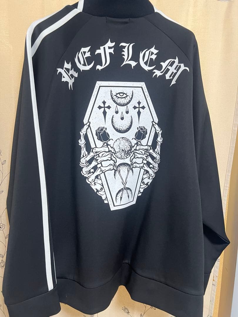 『REFLEM/レフレム』コフィンプリントトラックジャケット ジャージ