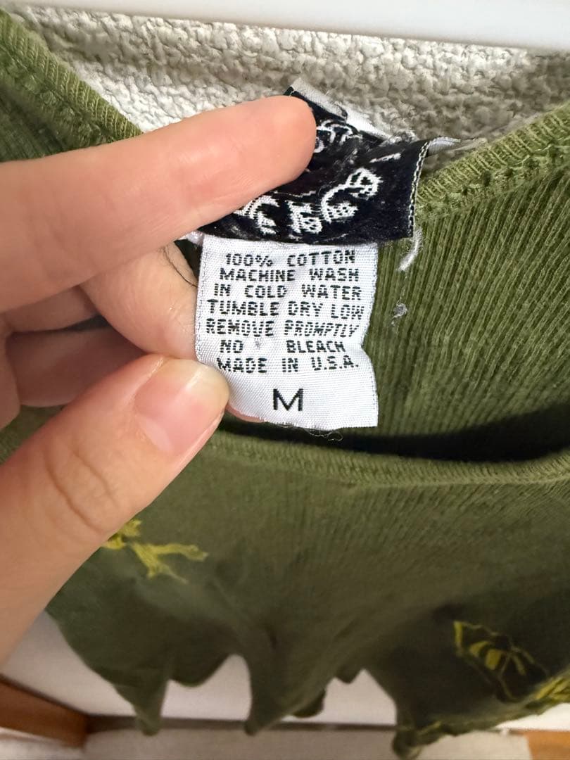 CHROME HEARTS タンクトップ オリーブグリーン サイズM