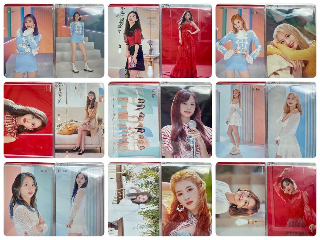 TWICE トレカケース ランダムトレカ82枚セット