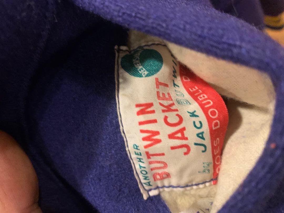 50s USAF 襟付きアワードジャケット スタジャン スカジャン リバーシブル