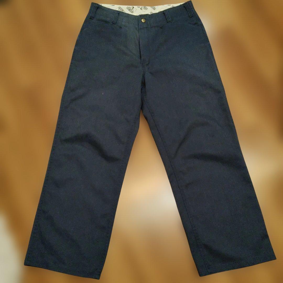 希少90s USA製 Ben Davis ゴリラタグ W32 紺 ヴィンテージ