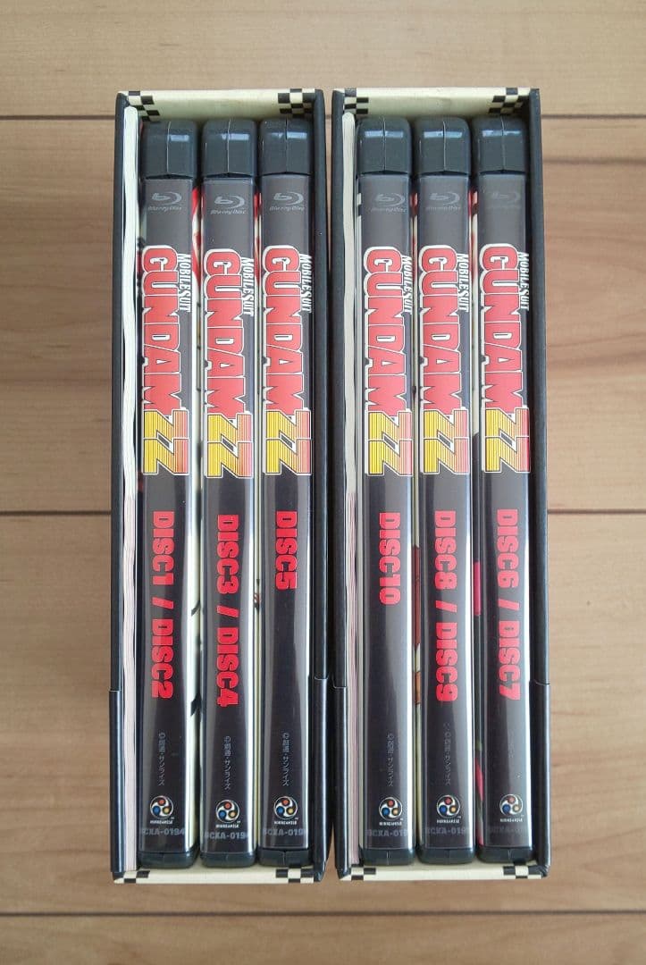 機動戦士ガンダムZZ メモリアルボックスPart1&2セット