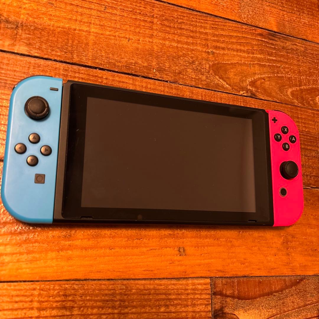 Nintendo Switch本体　ネオンブルー／レッド　SDカード128GB付