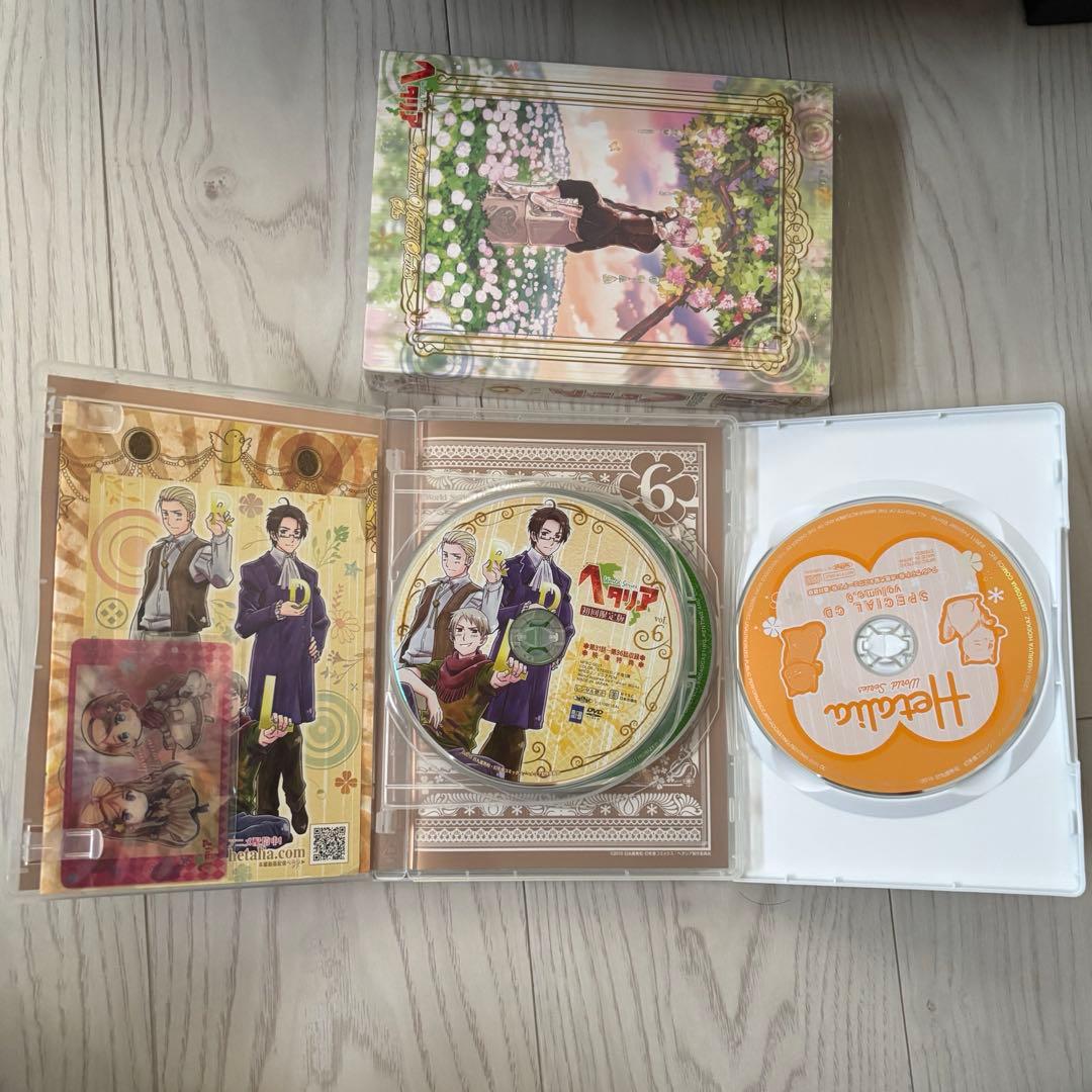 ヘタリア アニメDVD アニメイト限定版 セット まとめ 特典