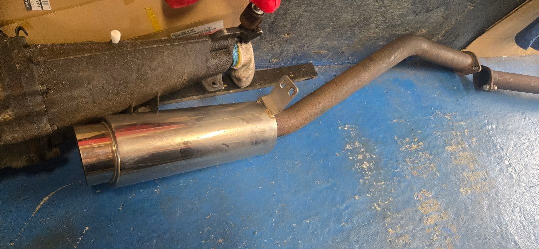 サニトラ ロング用 鉄マフラー