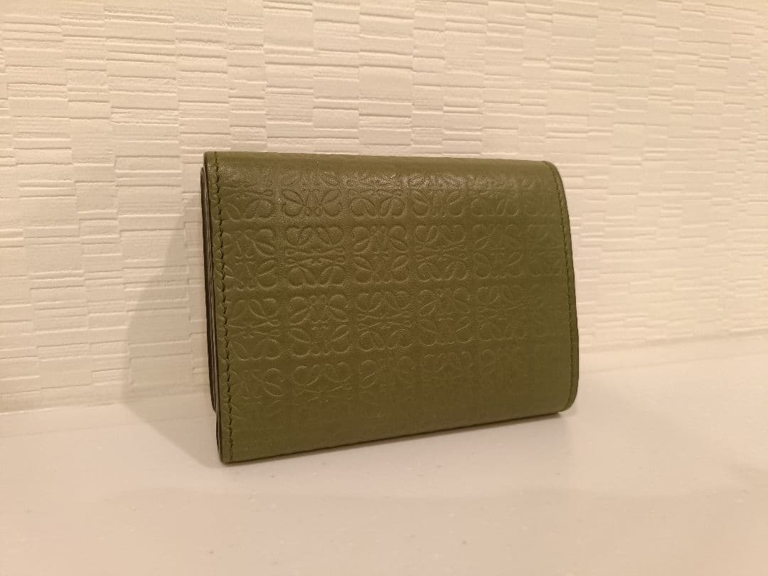 ロエベ リピート トライフォールド ウォレット アナグラム 三つ折り