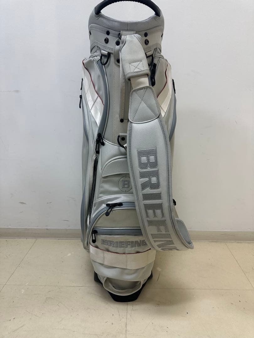 BRIEFING キャディバッグ シルバー