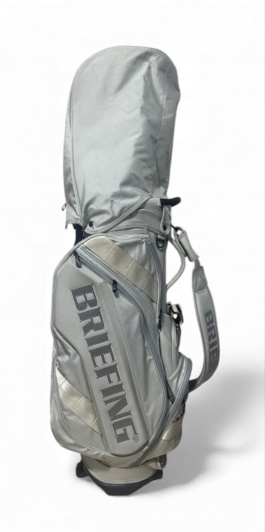 BRIEFING キャディバッグ シルバー