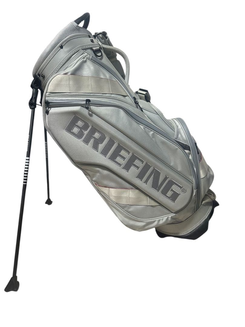 BRIEFING キャディバッグ シルバー