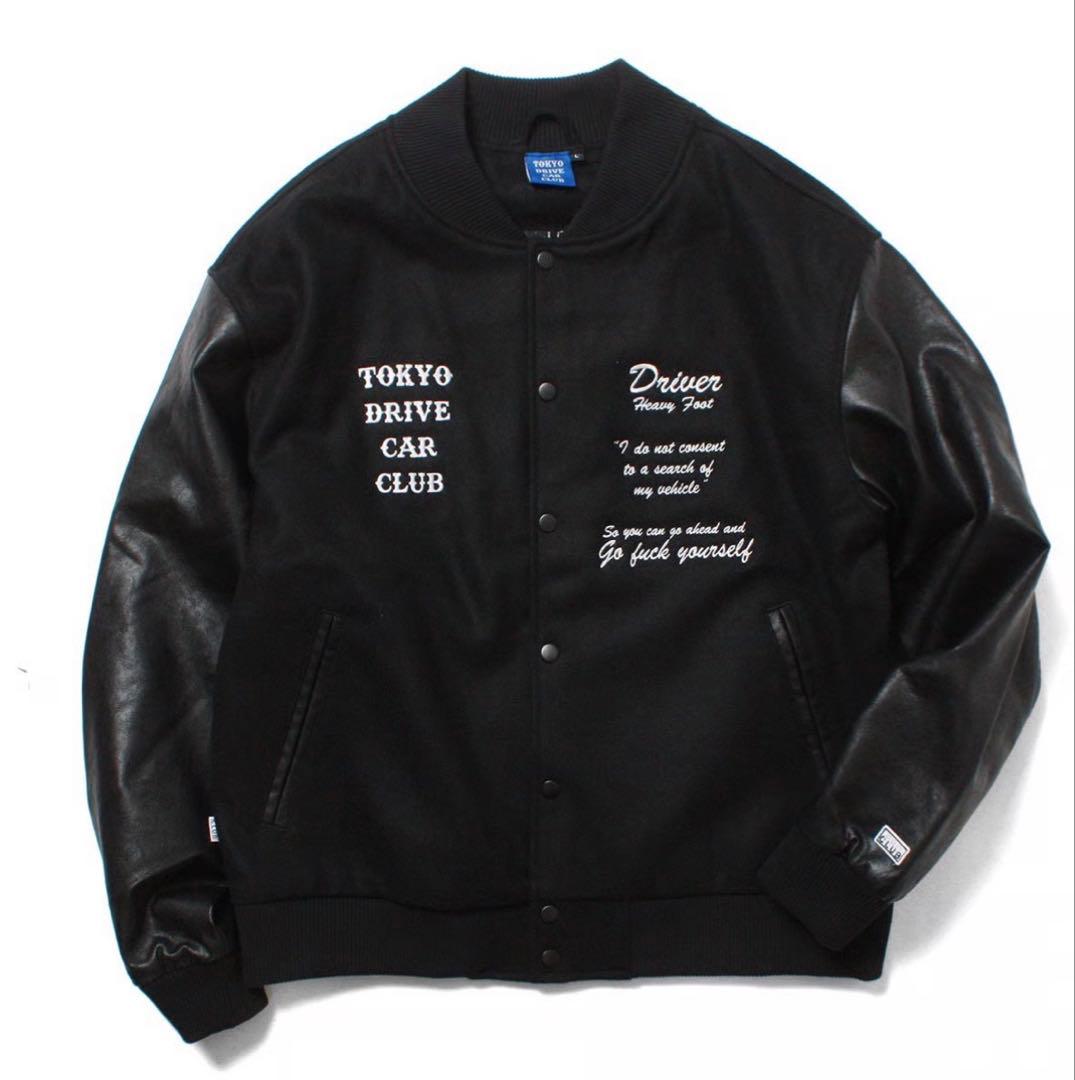 tokyo drive car club varsity jacket Lサイズ