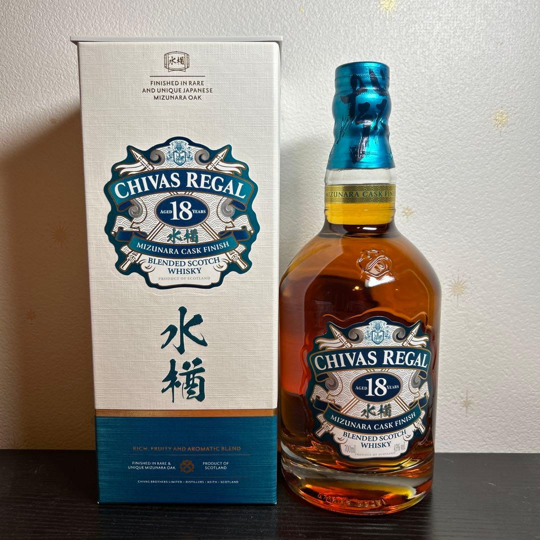 CHIVAS REGAL 18年 ミズナラカスクフィニッシュ 700ml