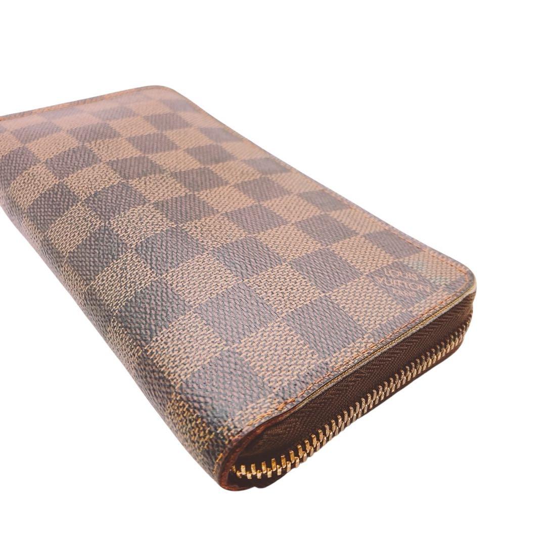 【美品】LOUIS VUITTON ダミエジッピーウォレット☆鑑定済みです♪