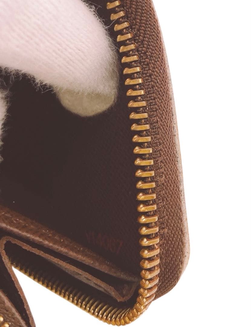 【美品】LOUIS VUITTON ダミエジッピーウォレット☆鑑定済みです♪