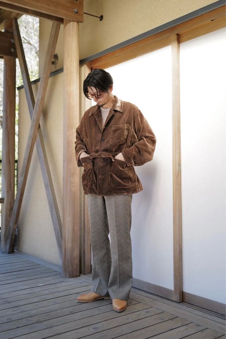 山*勇様 極美品　ensou. Summer Velvet Coverall エ