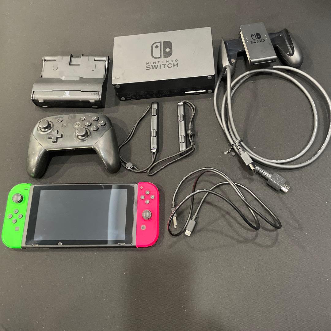 Nintendo Switch （ジャンク品）　Proコントローラー付き
