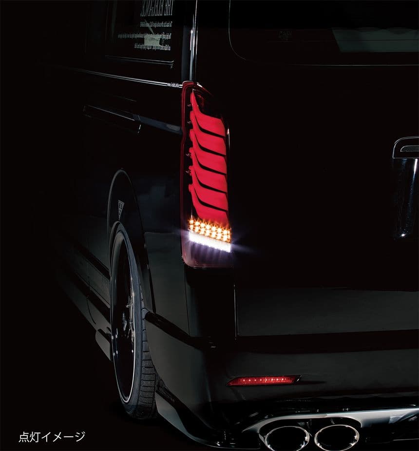 LEGANCE ヴァレンティ　ハイエーステールランプ レッド