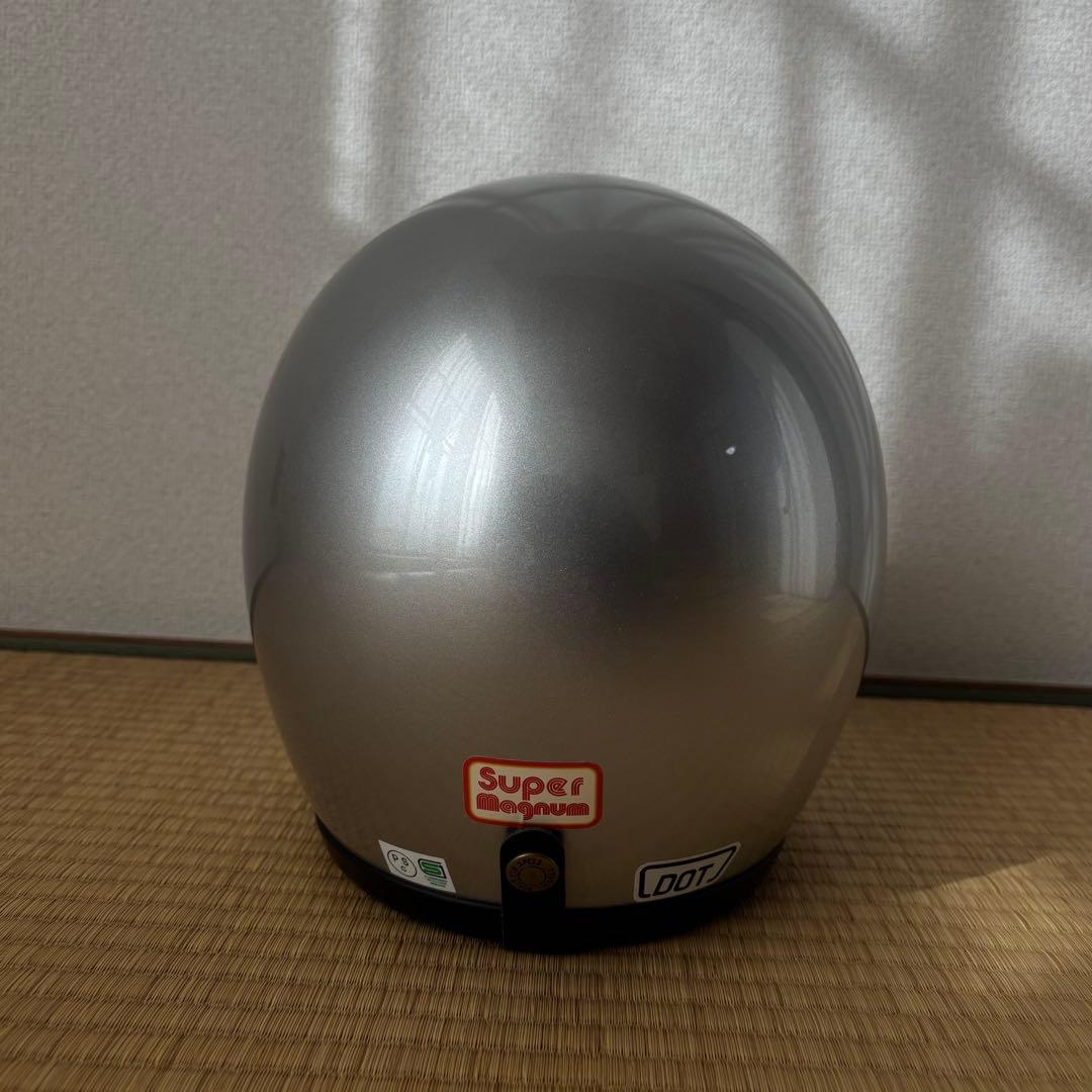 TT&CO. シルバー ジェットヘルメット