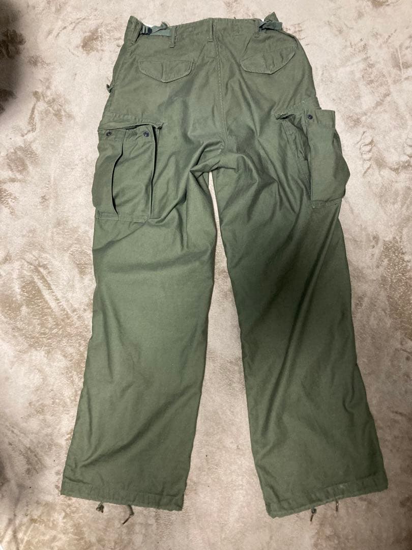 m65 初期　アルミジップ　フィールドパンツ　67年製