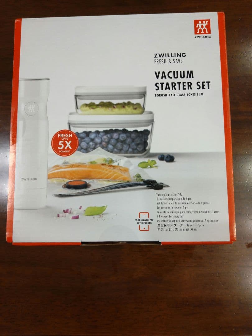 ［新品］ZWILLING フレッシュアンドセーブ真空パック機スターターセット