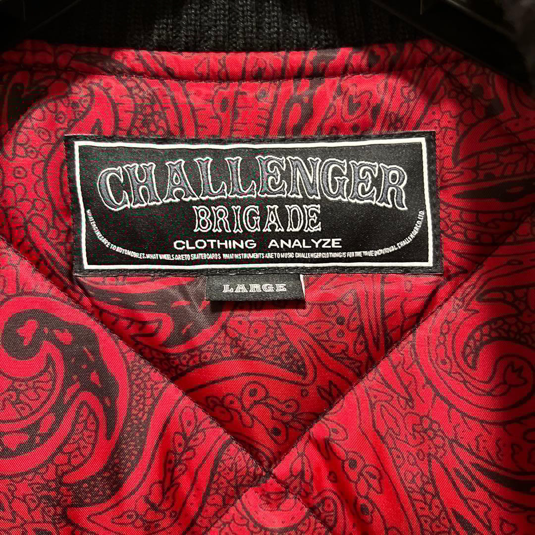 challenger brigade ダウンベストL ダービージャケット