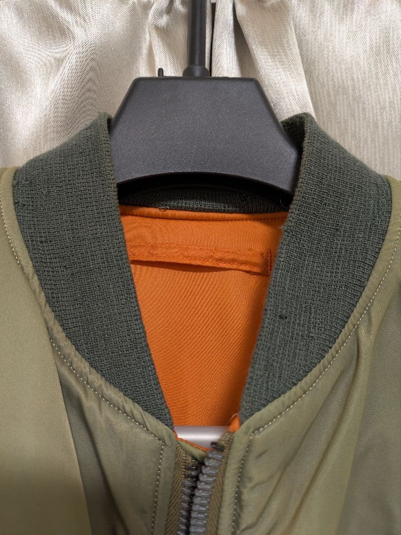 バズリクソンズ　MA-1　フライトジャケット　パッチカスタム