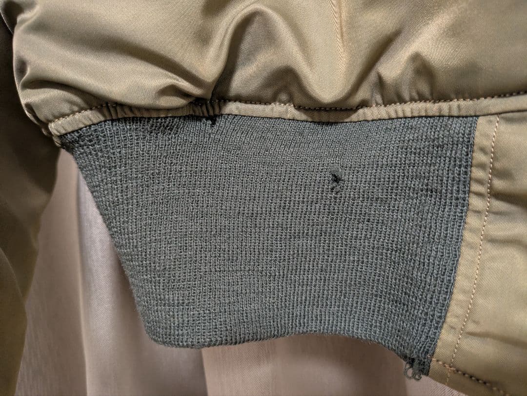 バズリクソンズ　MA-1　フライトジャケット　パッチカスタム