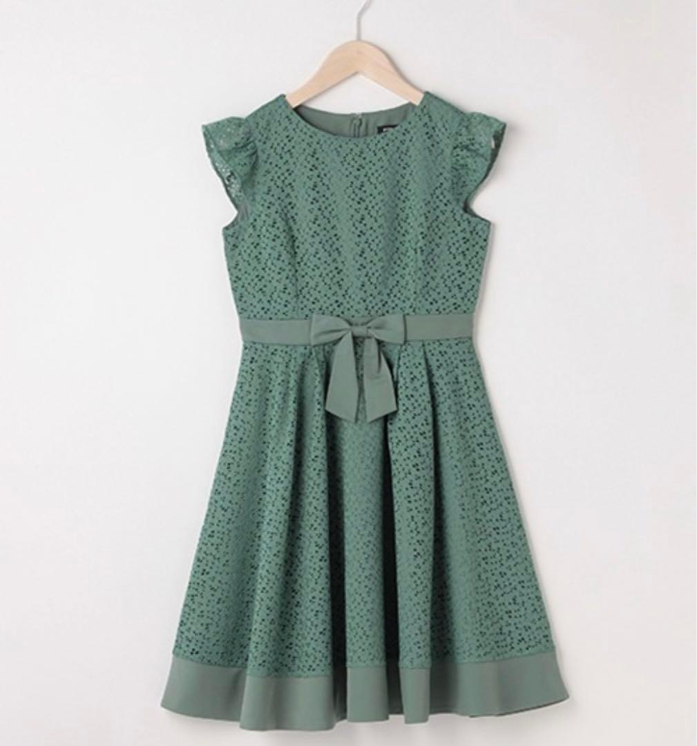 お値下げ　総レースドレスL