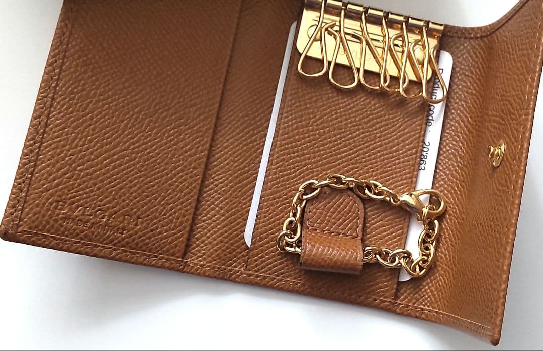 未使用 ブルガリ BVLGARI キーケース