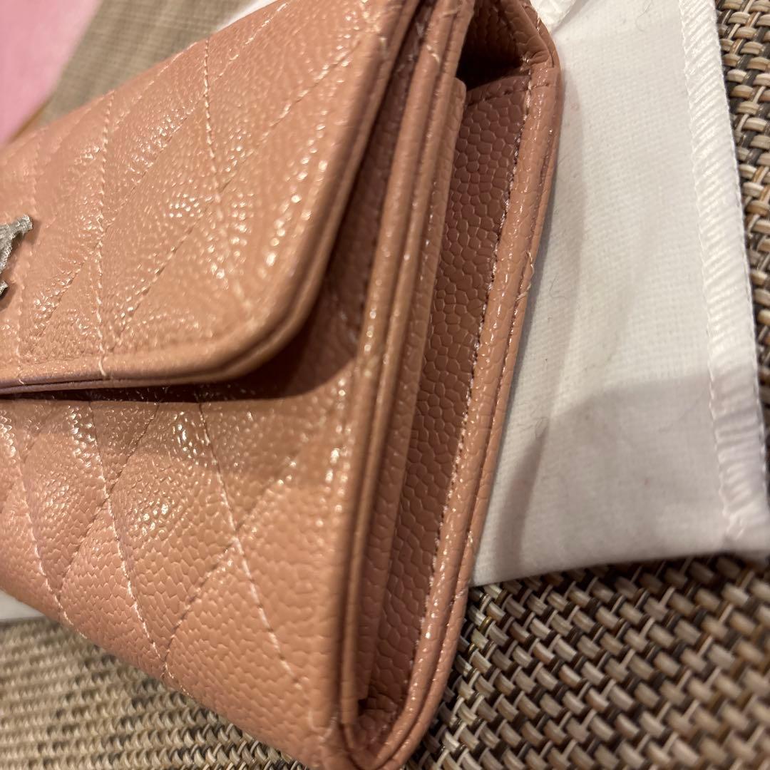 激レアCHANELマトラッセピンク新品未使用長財布ノベルティ