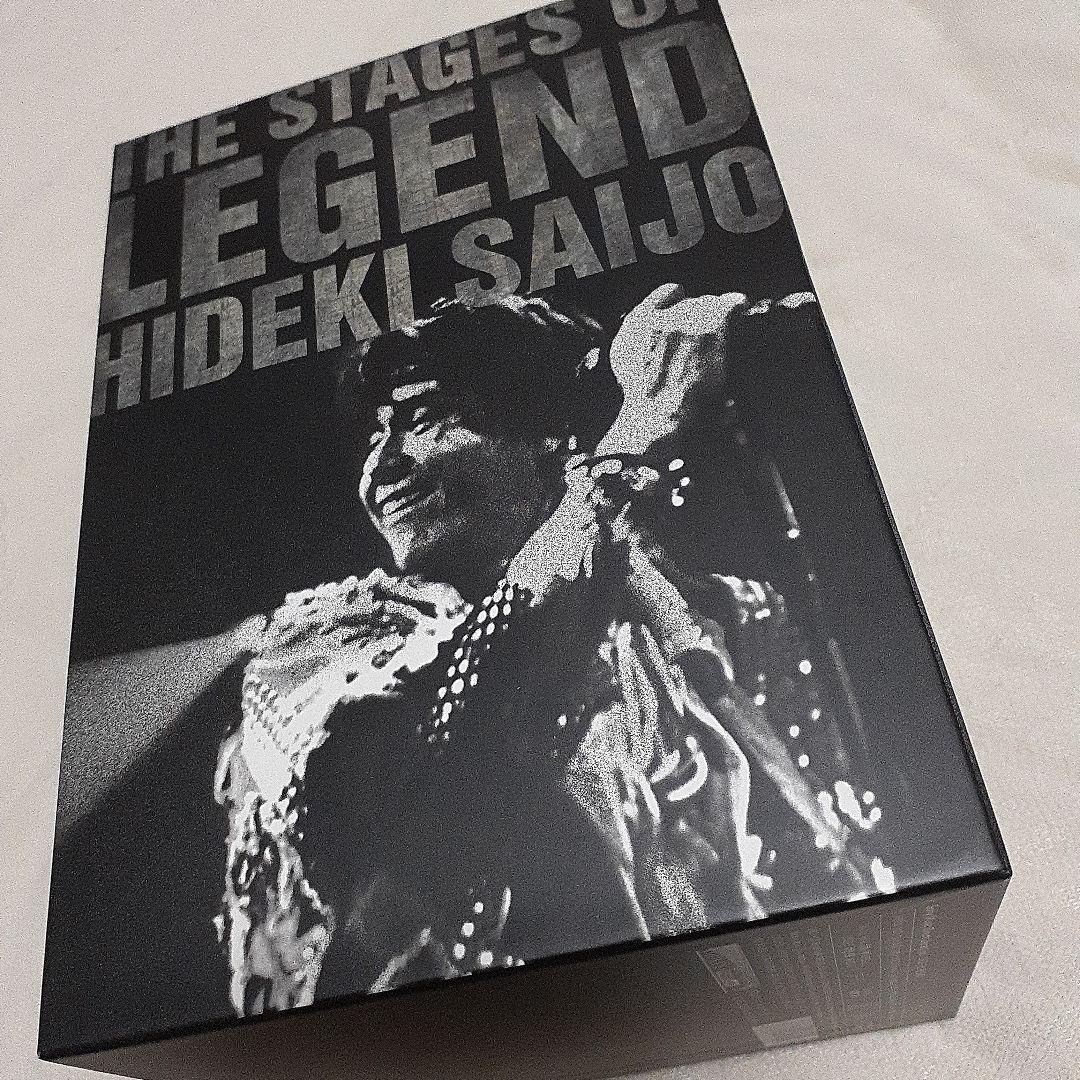 西城秀樹LEGEND DVD BOX9枚組　（武道館、大阪球場ライブを含む）