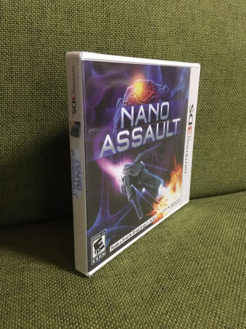 海外版　新品未開封シュリンク付き　ナノアサルト　3DS