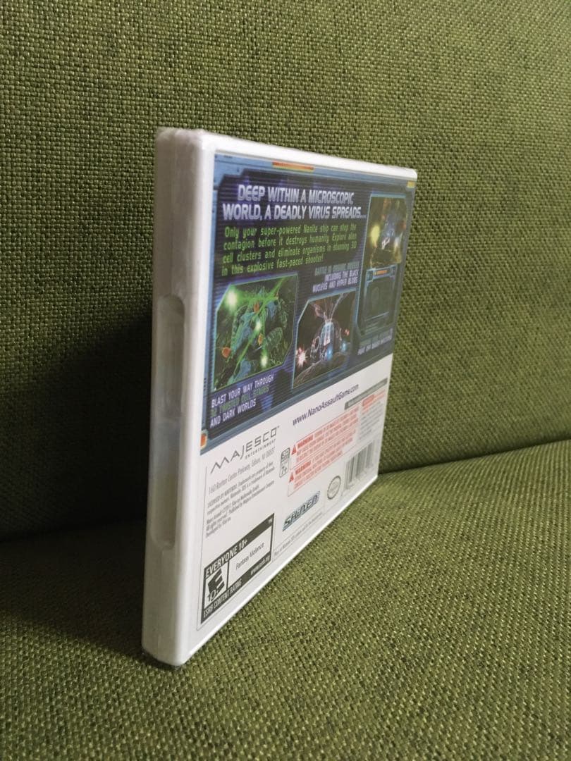 海外版　新品未開封シュリンク付き　ナノアサルト　3DS