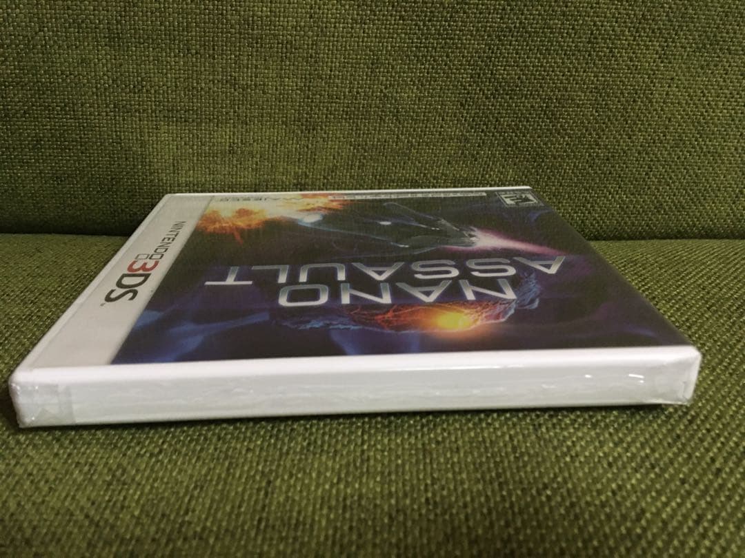 海外版　新品未開封シュリンク付き　ナノアサルト　3DS