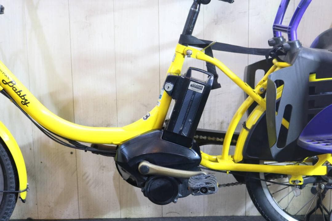 ヤマハPAS BABBY XOT2-0003 20インチ8.7AH YELLOW