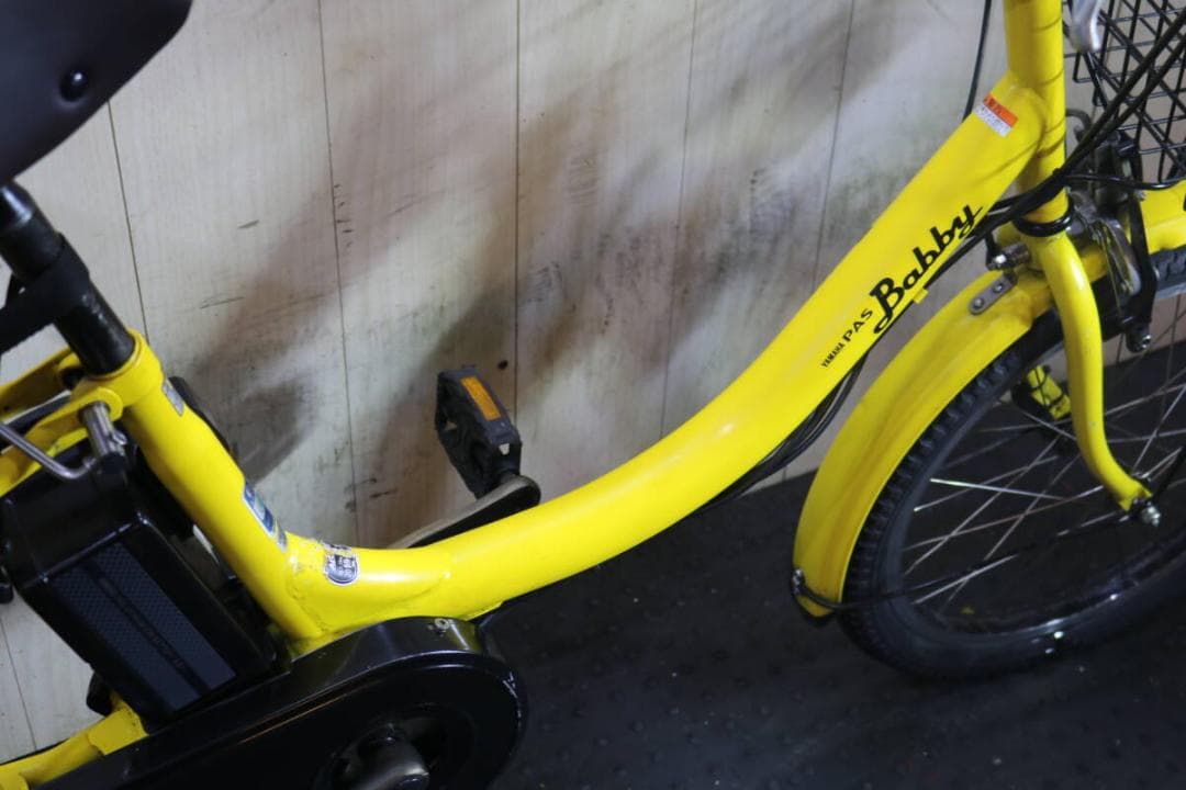 ヤマハPAS BABBY XOT2-0003 20インチ8.7AH YELLOW