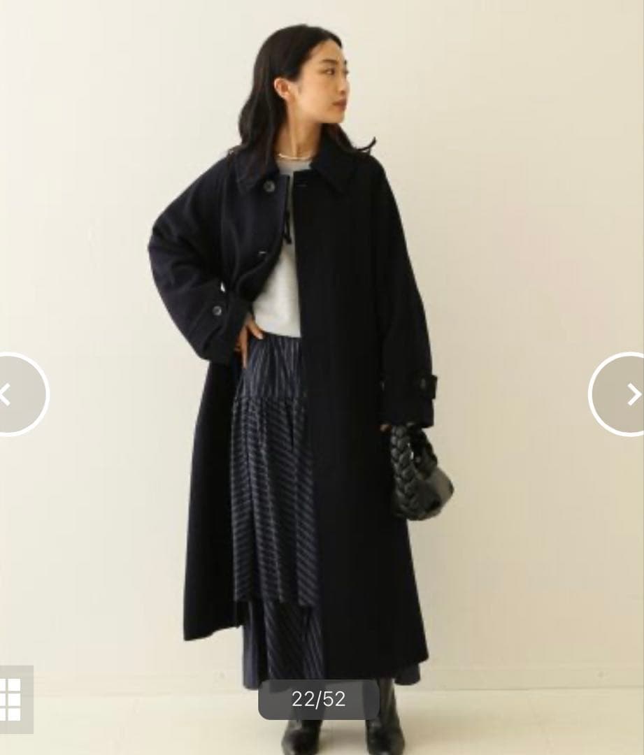 【Yuya】モッサ/チドリバルカラーコート