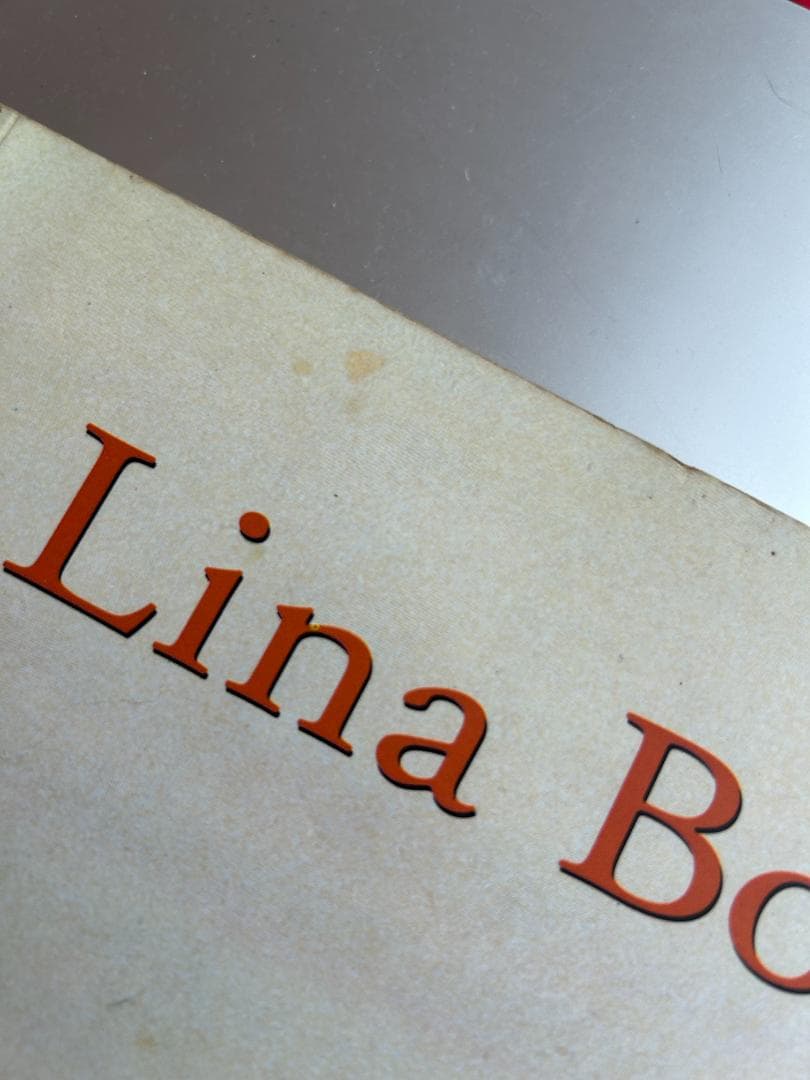 希少本 Lina Bo Bardi リナ・ボ・バルディ スケッチ集