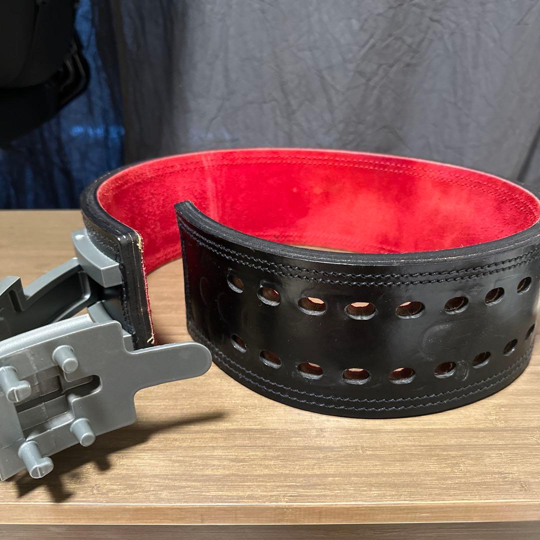 SBD トレーニング・パワーベルト ブラック/レッド