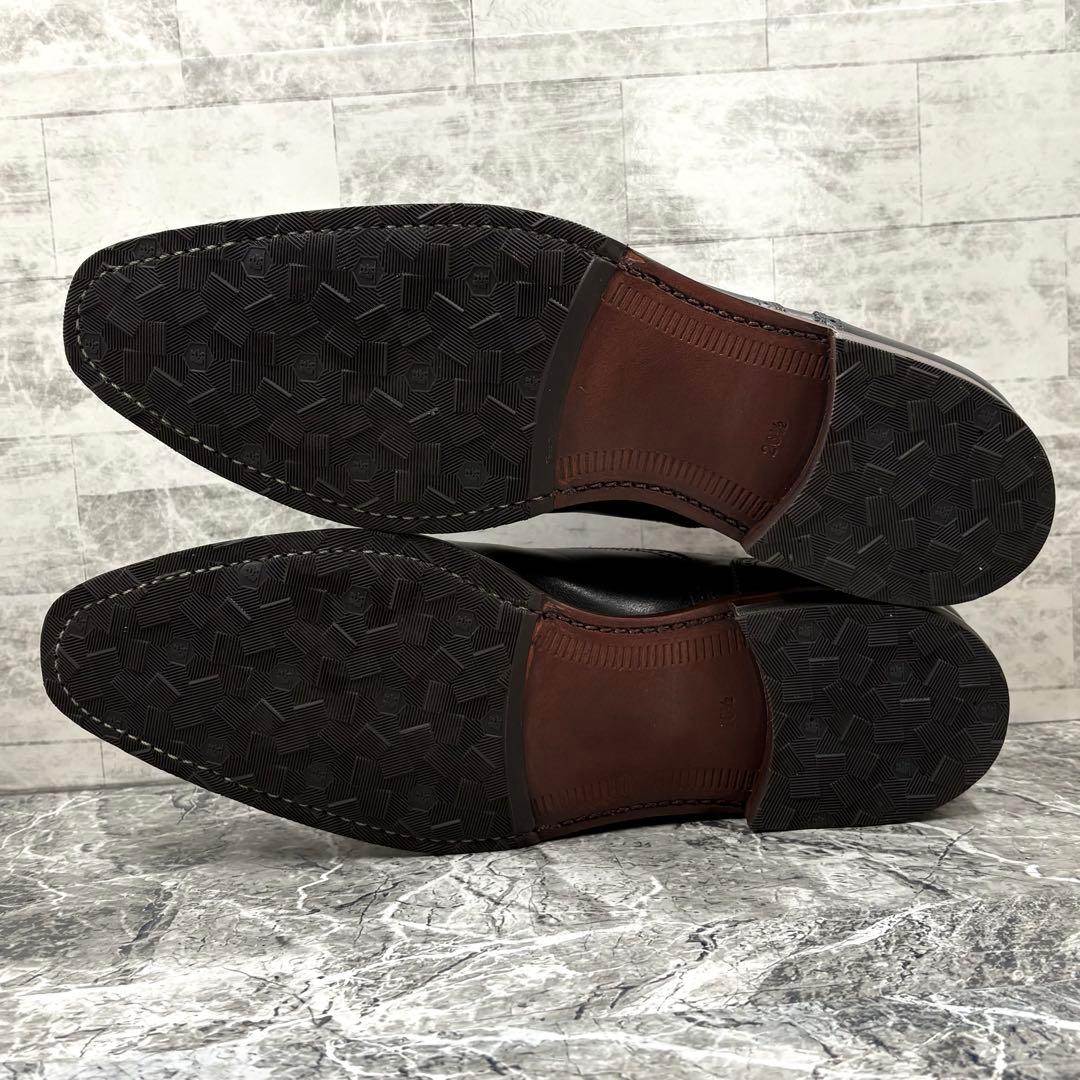 美品 スコッチグレイン オデッサ ドレスシューズ 26.5cm セミブローグ 黒