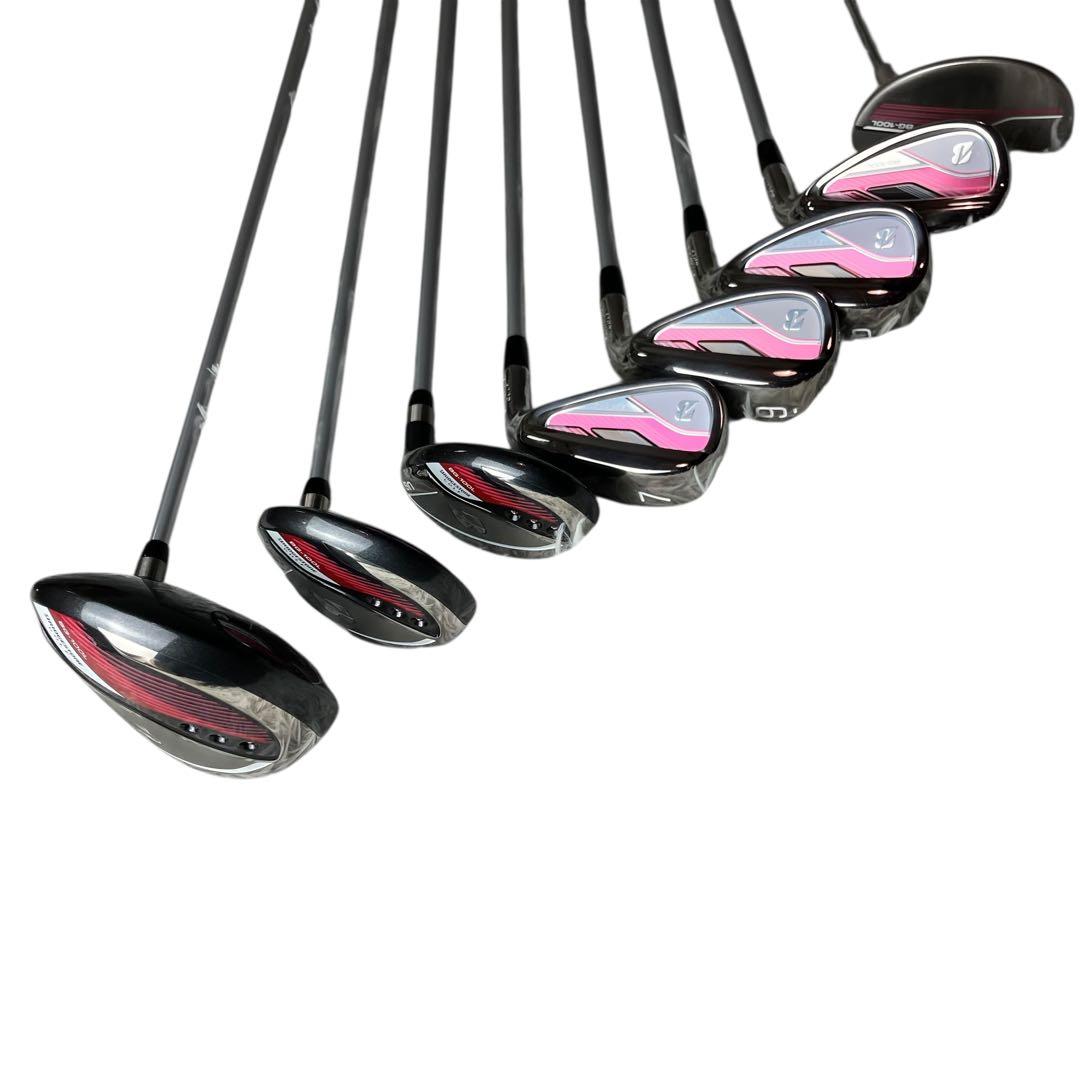 美品 ブリヂストン BG-100L レディースゴルフセット 8本 初心者 ピンク