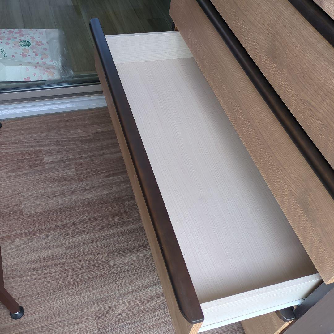 み*ろ様 木製チェスト 6段 ブラウンベージュ