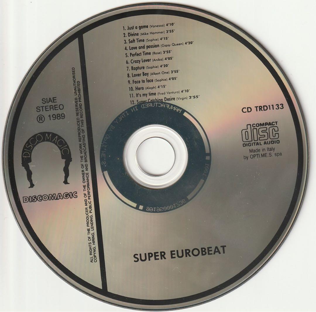 SUPER EUROBEAT VOL.1 ビートフリーク スーパーユーロビート