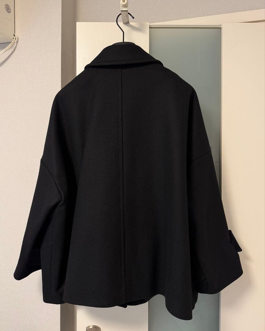 マッキントッシュ HUMBIE SHORT L BUTTON BLACK